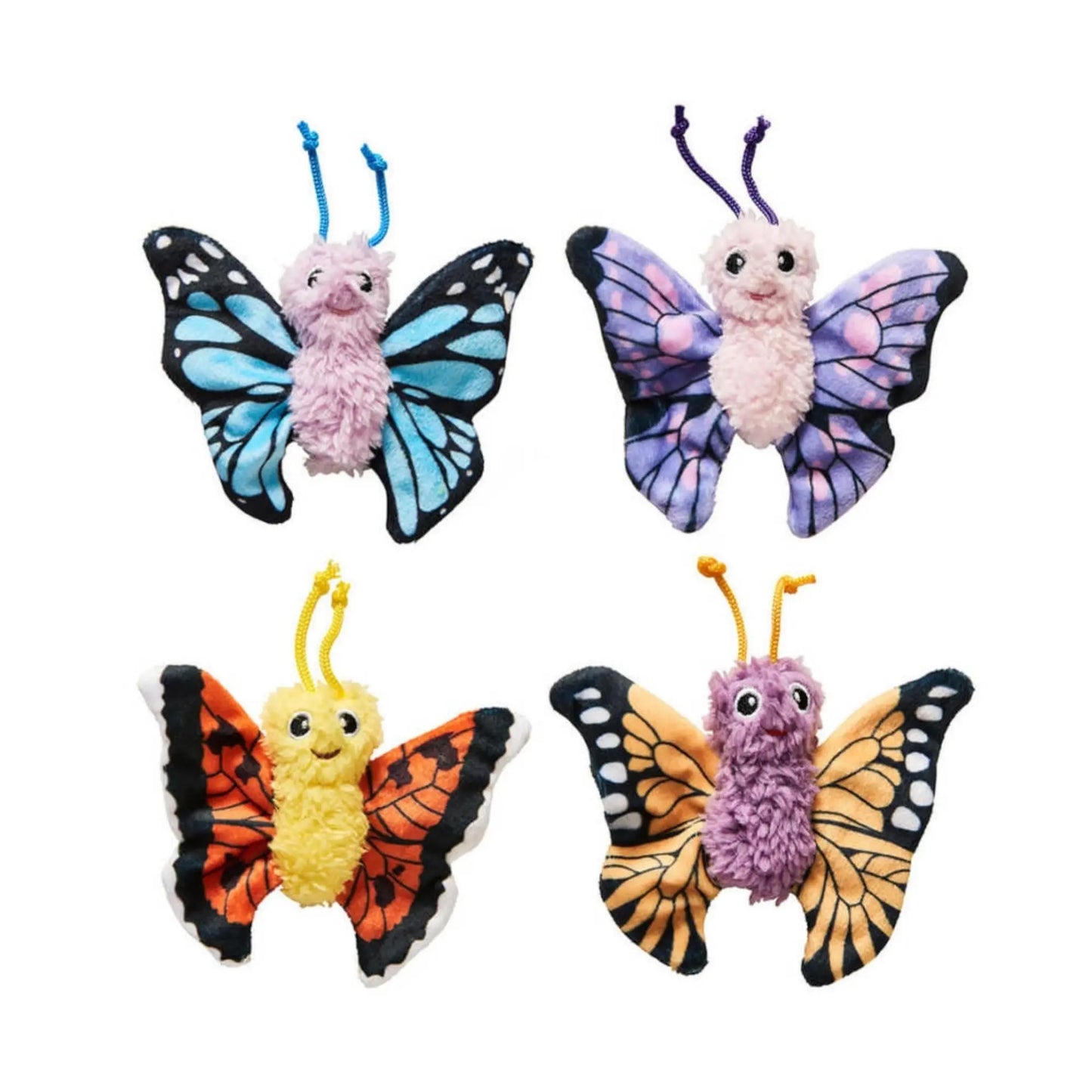Earth Butterfly Cat Toy Assorted, 1ea/4 in Ethical Pet