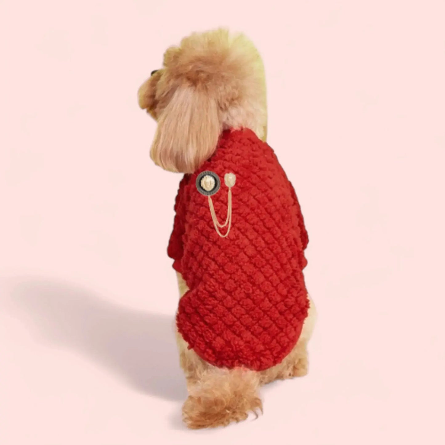 Furry Lioness Dog Sweater Bark Fifth Avenue