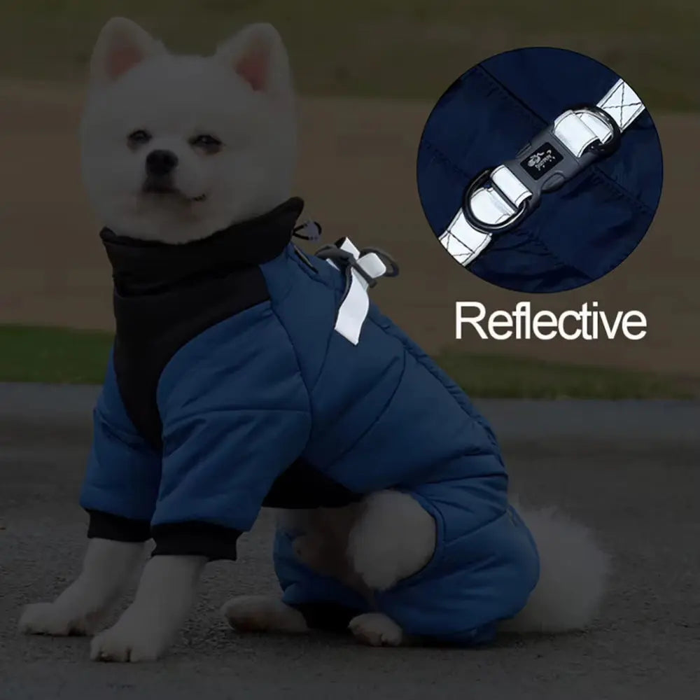 WeatherPaws Pro Coat – Waterproof Winter Warmth with Built-In D-Ring for Small & Medium Dogs Excel Pets