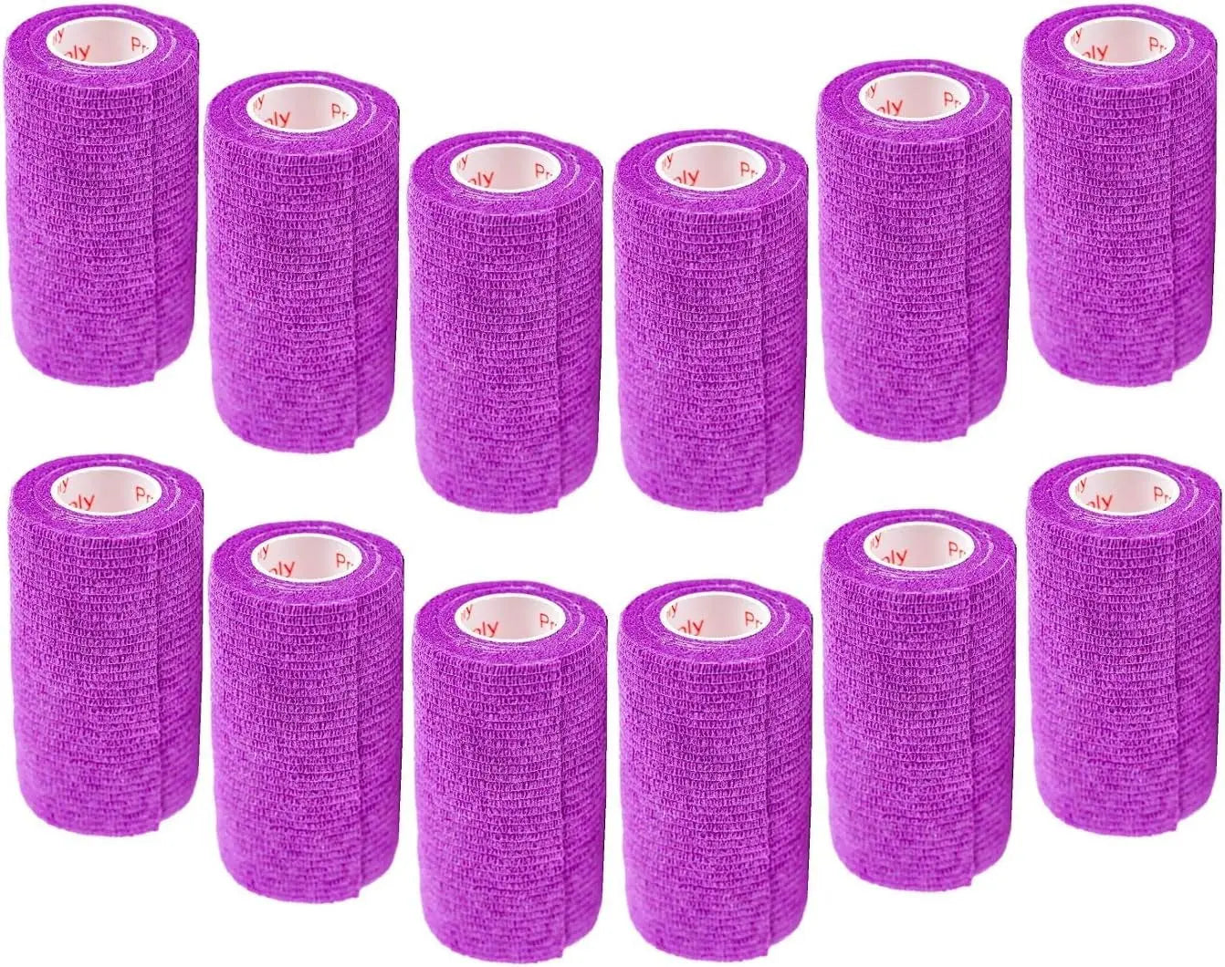 Prairie Horse Supply 4-Inch Veterinary Wrap Tape Bulk Pack (Assorted Paw Prints and Patterns) Prairie Horse Supply