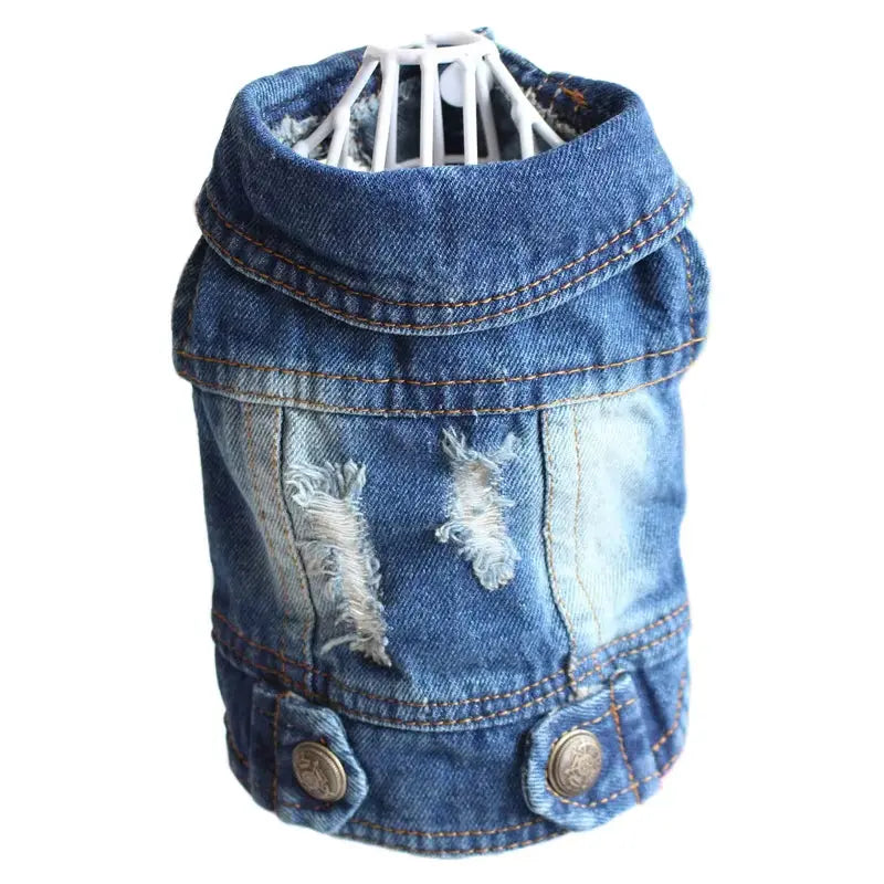 PawVibe Denim Jacket – Cool & Comfy for Trendy Pups Excel Pets
