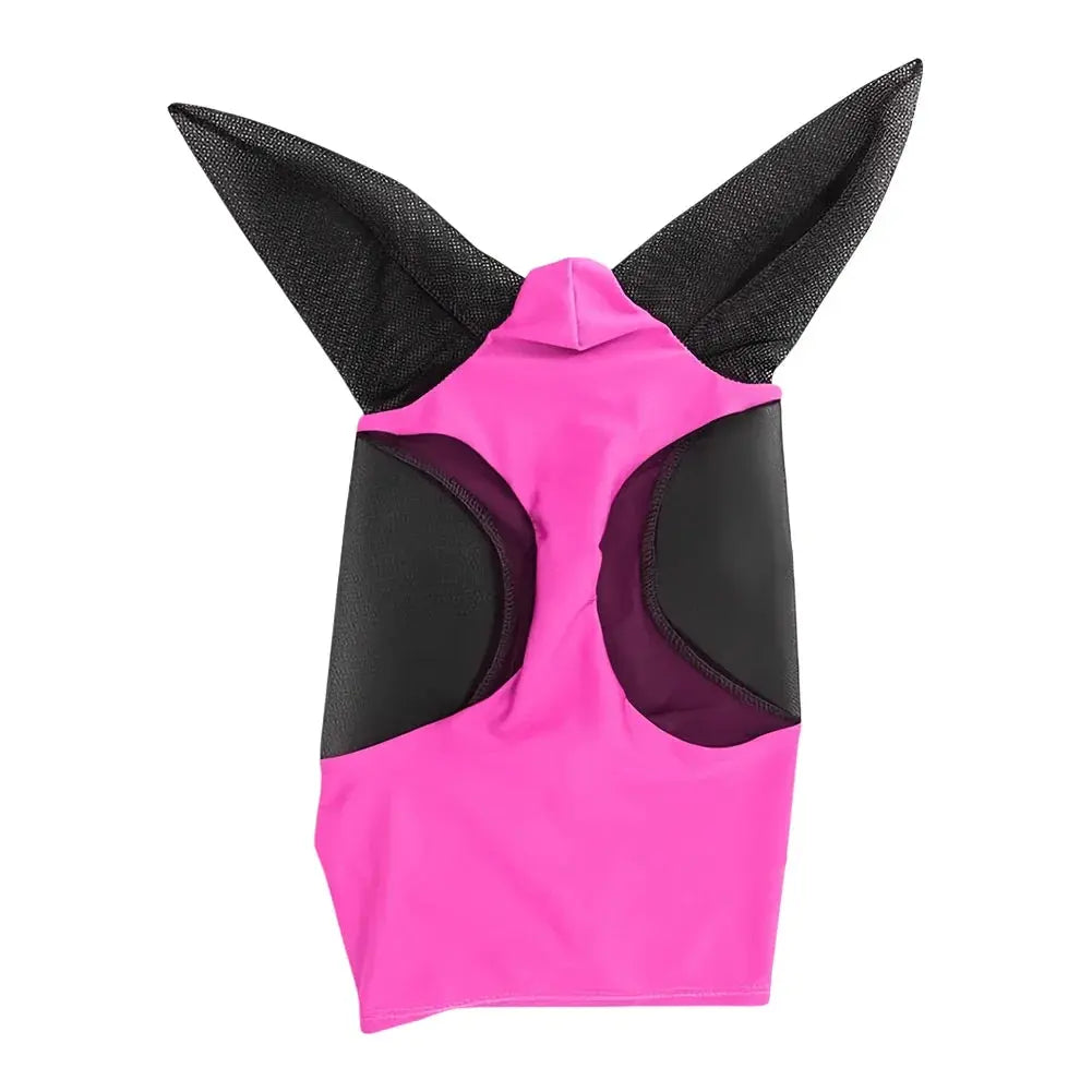 Mosquito Proof Horse Mask New Multicolor Horse anti Mosquito Face Mask Breathable Stretch Knitted Mesh Horse Head Cover Supplies Excel Pets