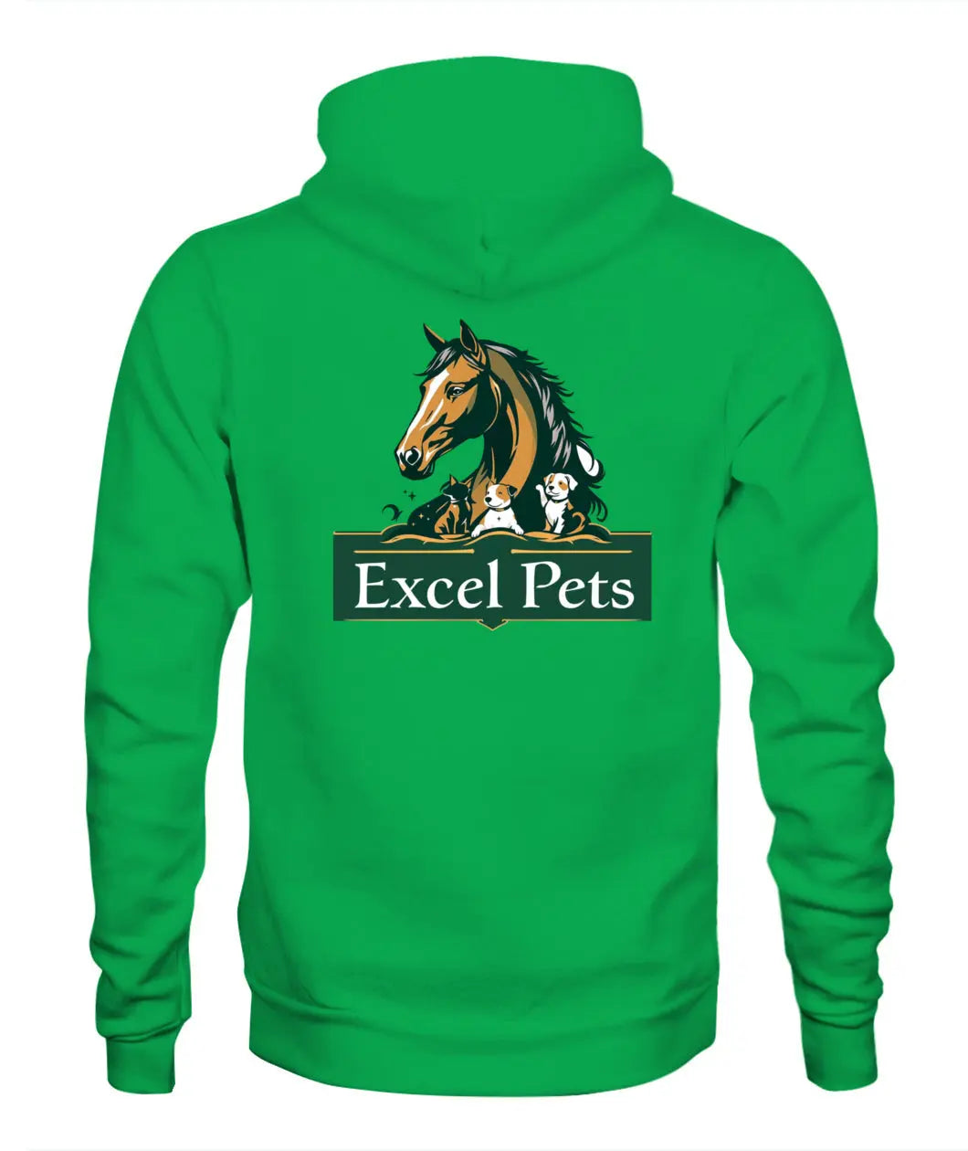 Does not apply Excel Pets Unisex Hoodie Gildan 18500 Fifty Fifty Cotton Polyester Blend Comfortable Everyday Wear - Apparel & Accessories > Clothing > Activewear > Activewear Sweatshirts & Hoodies > Hoodies