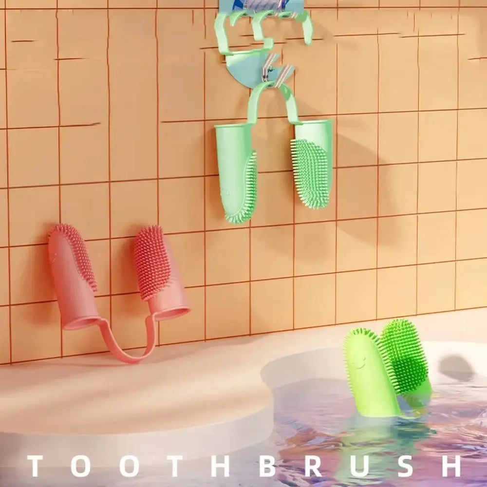 GentlePaws FingerBrush – Soft Silicone Toothbrush for Easy Pet Oral Care Excel Pets