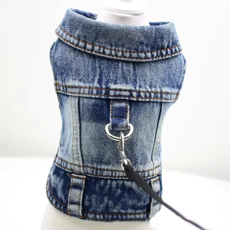 PawVibe Denim Jacket – Cool & Comfy for Trendy Pups Excel Pets