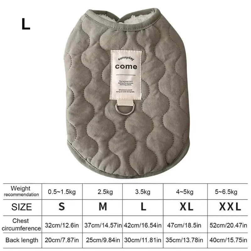 SnuggleShield Winter Coat – Warmth Meets Walk-Ready Convenience for Small Dogs & Cats Excel Pets