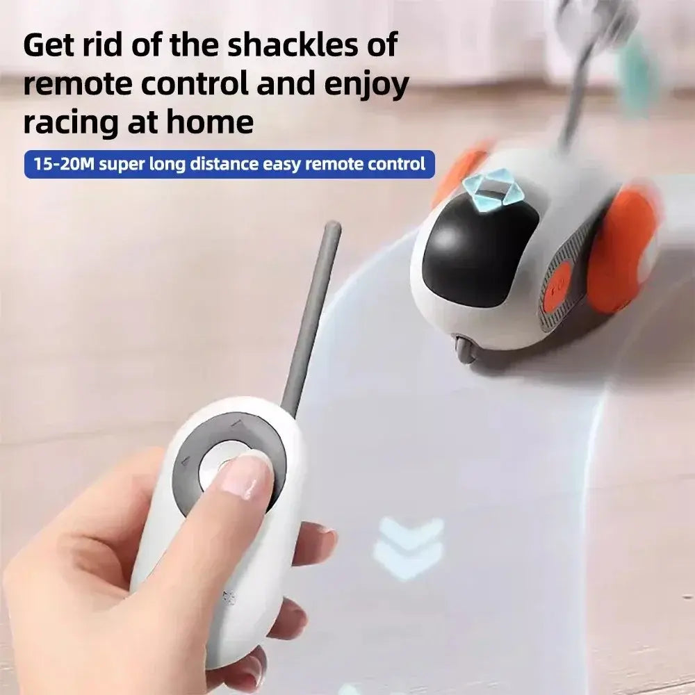 Cat Chase Car – Automatic Rolling Toy for Non-Stop Feline Fun Excel Pets