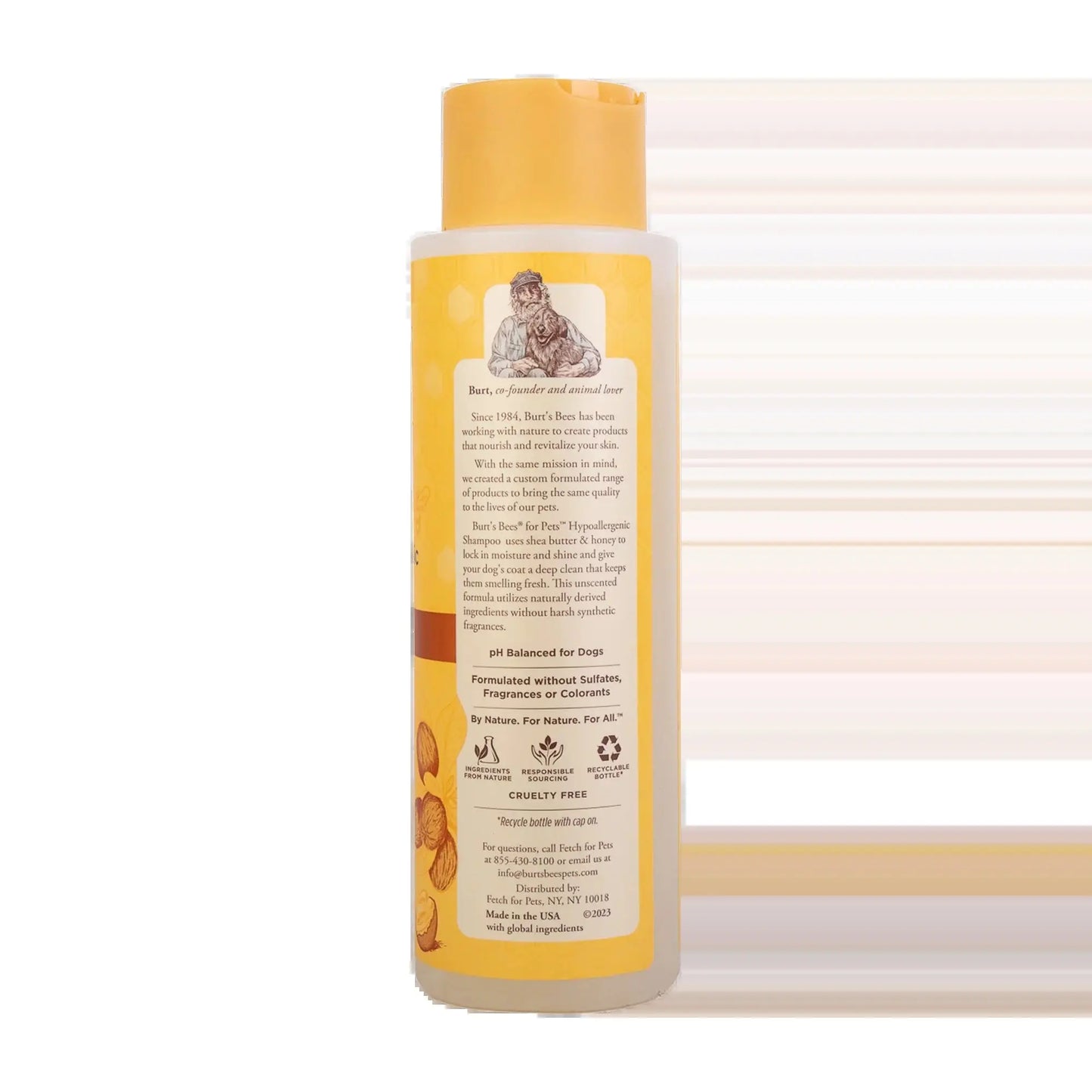 Natural Hypoallergenic Shampoo Shea and Butter Honey for Dogs and Puppies Excel Pets