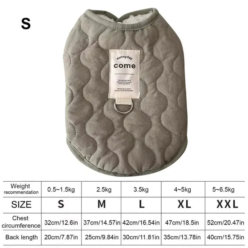SnuggleShield Winter Coat – Warmth Meets Walk-Ready Convenience for Small Dogs & Cats Excel Pets
