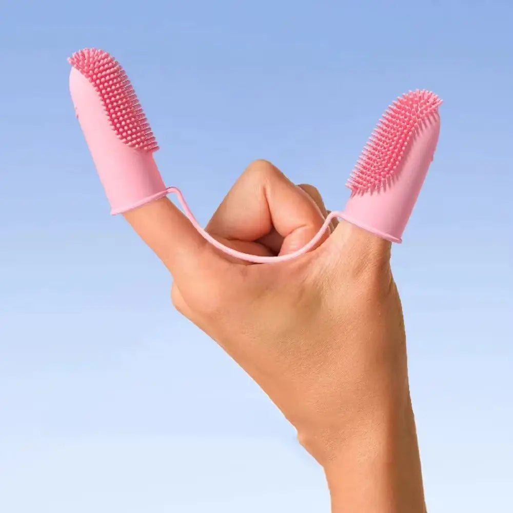 GentlePaws FingerBrush – Soft Silicone Toothbrush for Easy Pet Oral Care Excel Pets