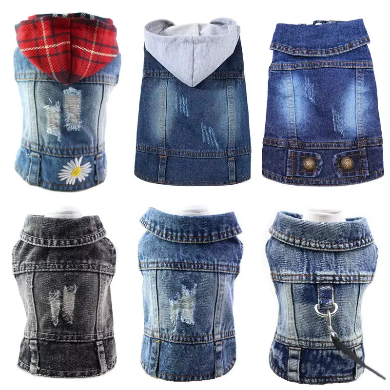 PawVibe Denim Jacket – Cool & Comfy for Trendy Pups Excel Pets