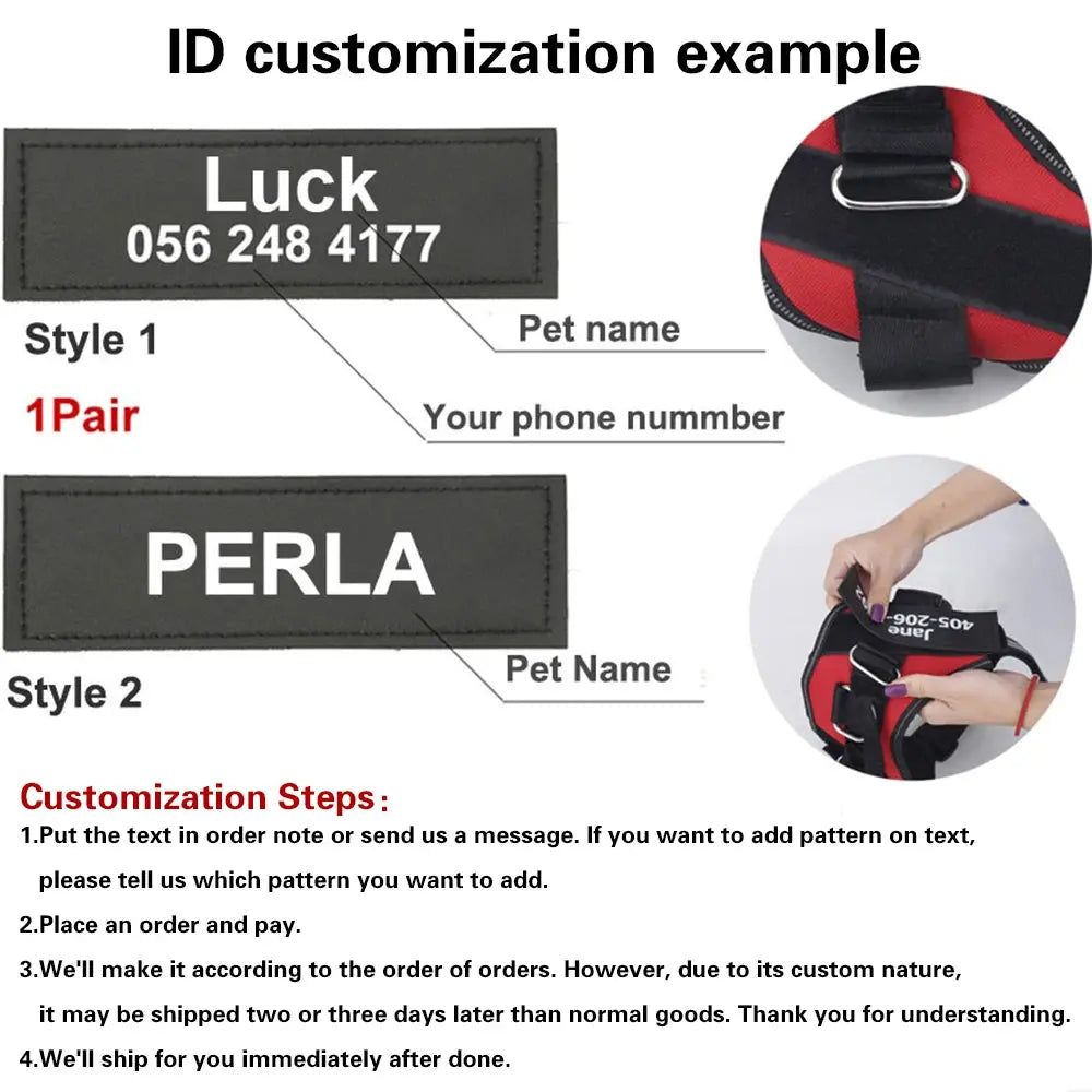 Adjustable Nylon Dog Harness Excel Pets