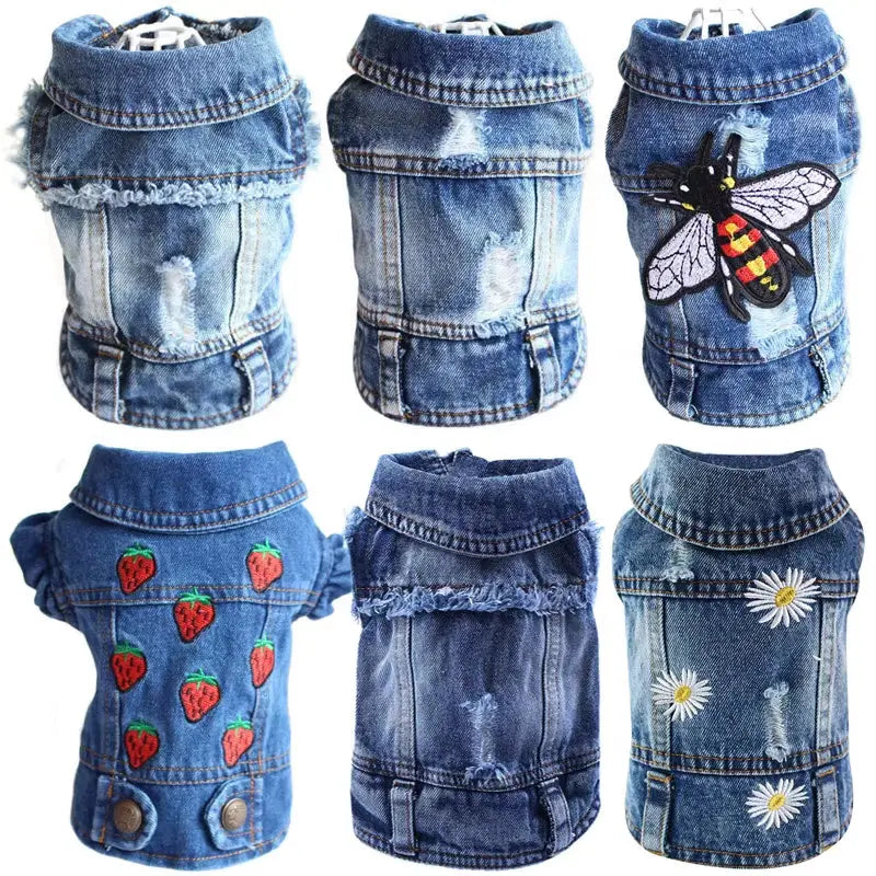 PawVibe Denim Jacket – Cool & Comfy for Trendy Pups Excel Pets