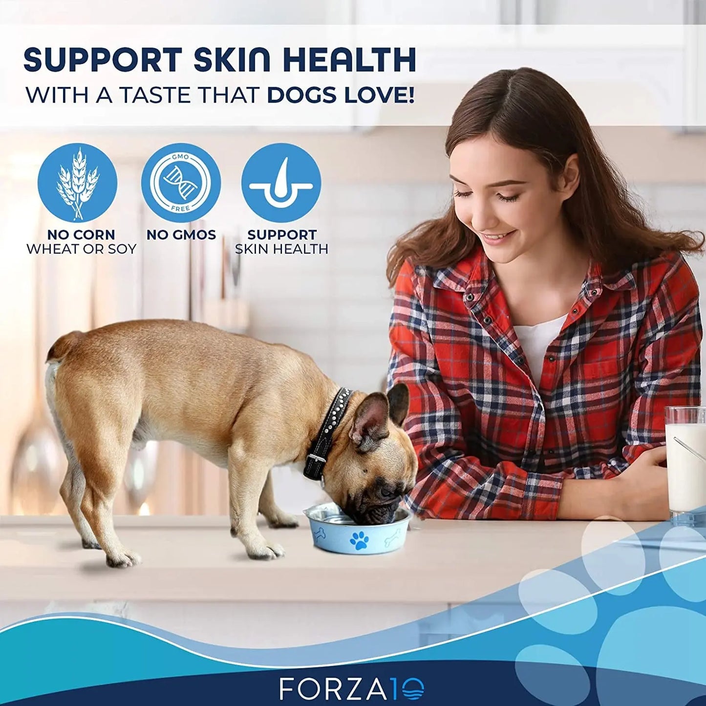 Forza10 Legend Sensitive Skin Dog Food, Grain Free Dry Dog Food for Sensitive Skin with Curative Herbs, Wild Caught Anchovy Flavor Allergy Dog Food, for Adult Dogs, Pack of 1 (5 Pounds) Forza10