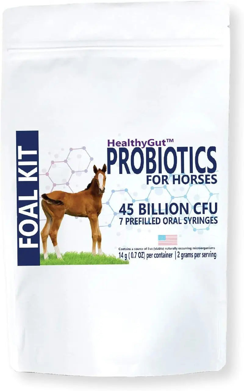Healthygut™ Probiotics for Horses - All-Natural Dietary Supplement for Enhanced Digestive Performance (90-Day Supply) Equa Holistics LLC.