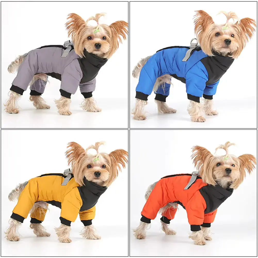 WeatherPaws Pro Coat – Waterproof Winter Warmth with Built-In D-Ring for Small & Medium Dogs Excel Pets