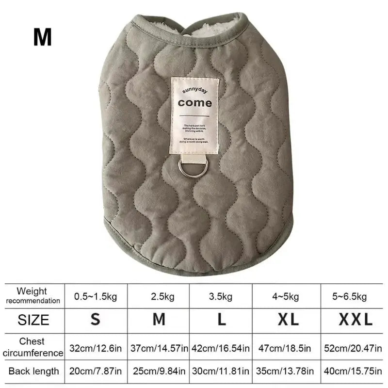 SnuggleShield Winter Coat – Warmth Meets Walk-Ready Convenience for Small Dogs & Cats Excel Pets