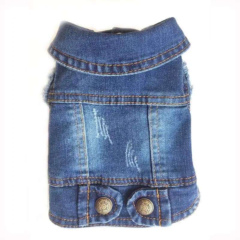 PawVibe Denim Jacket – Cool & Comfy for Trendy Pups Excel Pets