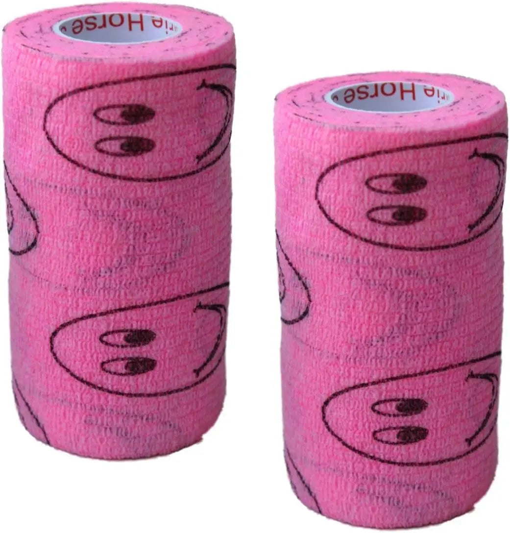 Prairie Horse Supply 4-Inch Veterinary Wrap Tape Bulk Pack (Assorted Paw Prints and Patterns) Prairie Horse Supply