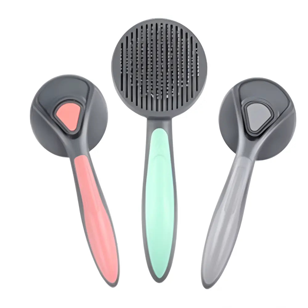 Self-Cleaning Pet Deshedding Comb – Groom Smarter, Shed Less, Love More Excel Pets