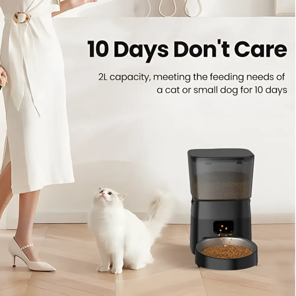 Smart Auto Pet Feeder – Hassle-Free Mealtime, Perfect Portions Every Time Excel Pets