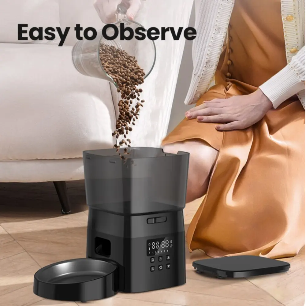 Smart Auto Pet Feeder – Hassle-Free Mealtime, Perfect Portions Every Time Excel Pets