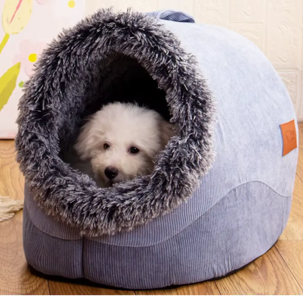 WarmNest Cozy Cave – Self-Warming Tent Bed for Cats & Small Dogs Excel Pets