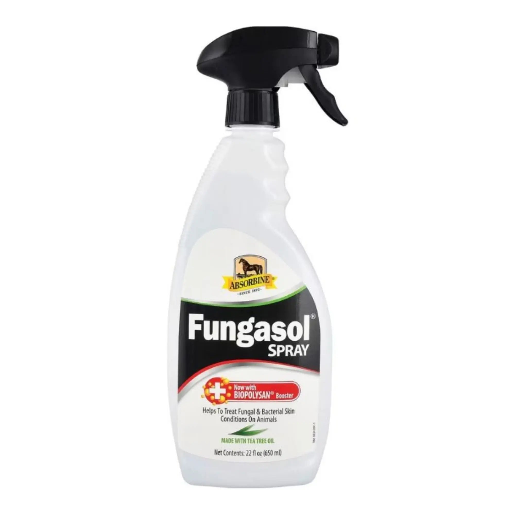 Absorbine Absorbine Fungasol Spray 22 Oz For Horses Treats Ringworm Fungal Skin Infections With Tea Tree Oil - Sporting Goods > Outdoor Recreation > Equestrian > Horse Care Equine