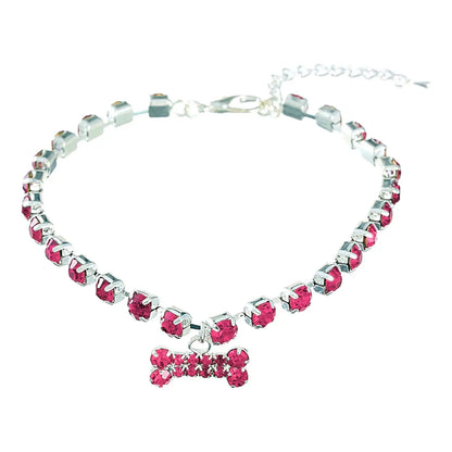 Upioiwer 2-Pack,2025 Pearls and Diamonds Cat Ties Dog Collar Pet Dog Puller Snap Chain Cat Collar Adjustable Dog Bow Ties for Small Dogs Dog Collar Diamond Btfuho upioiwer