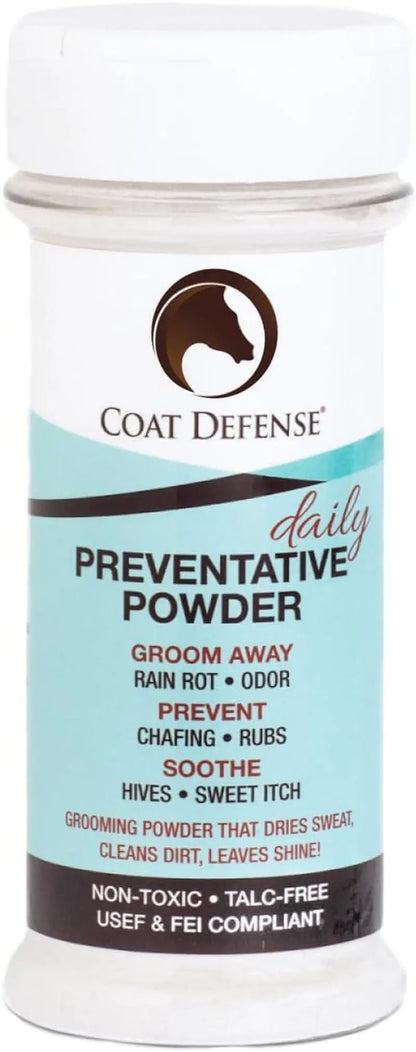 Horsepowder, Inc. Coat Defense Daily Powder For Horses Natural Waterless Grooming Powder To Clean Deodorize And Shine Coat Mane And Tail - Sporting Goods > Outdoor Recreation > Equestrian > Horse Care > Horse Grooming Equine