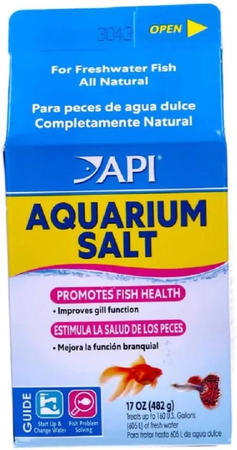 Mars Fishcare API Freshwater Aquarium Salt 67 Oz Box For Healthy Fish Electrolytes All Natural - Animals & Pet Supplies > Pet Supplies > Fish & Aquatic Supplies > Aquarium Water Treatments > Water Conditioners Fish supplies