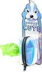 poopyCUTE Poopycute Checkered Dog Poop Bag Dispenser And Treat Pouch By Fydelity PoopyCUTE On The Go Pet Accessory - Animals & Pet Supplies > Pet Supplies > Pet Waste Bag Dispensers & Holders Dog