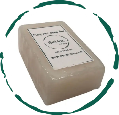 BeNat BeNat Pets All Natural Pet Soap Bar 5.8 oz Lavender Coconut Citronella Eucalyptus For Gentle Cleanse - Animals & Pet Supplies > Pet Supplies > Pet Grooming Supplies > Pet Shampoo & Conditioner Pet Shampoo & Conditioner