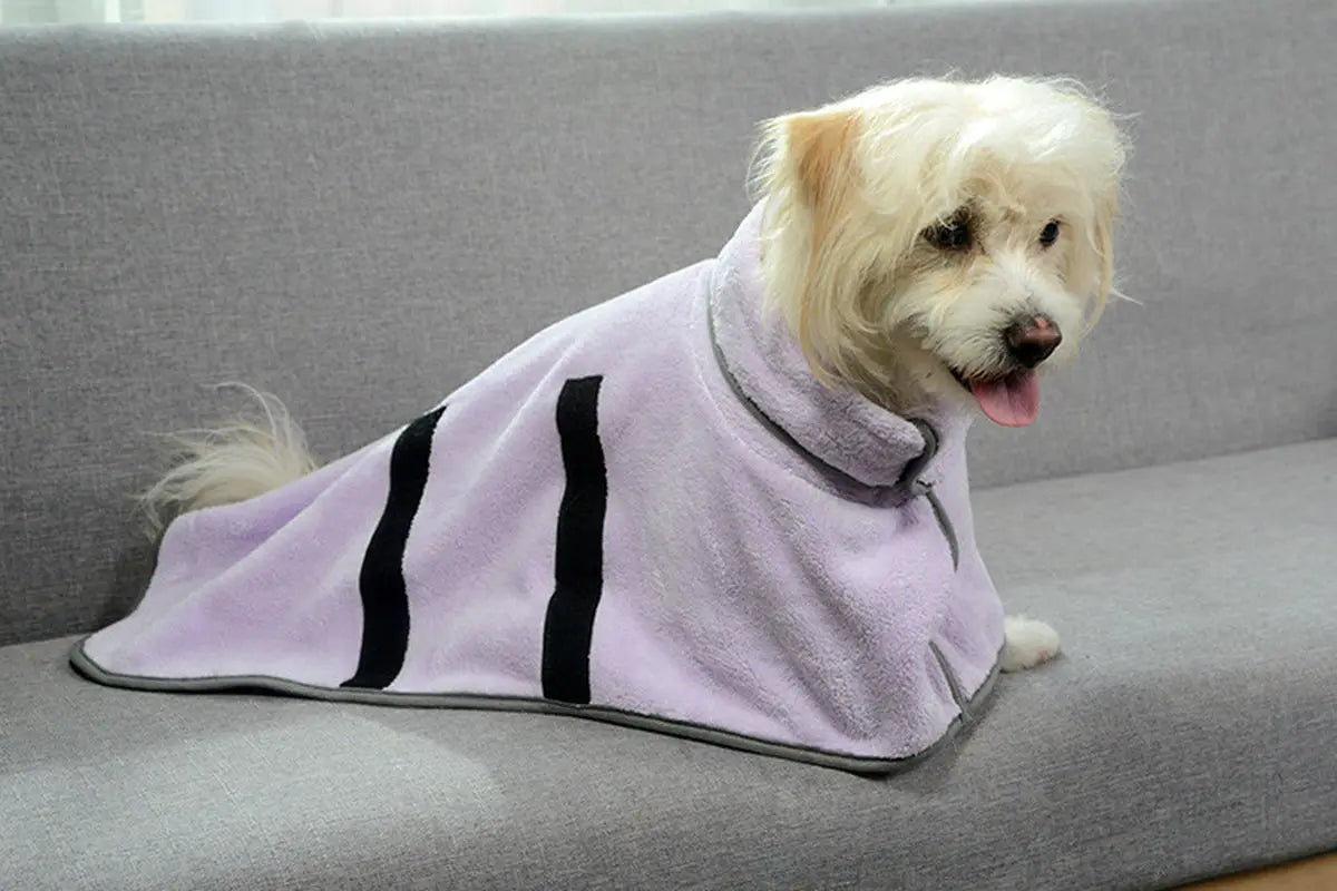 Quick-Drying Pet Towel Dog Bathrobe Pet Dog Bath Towel for Dogs and Cats Microfiber Absorbent Pet Drying Towel Pet Supplies Pet Products Excel Pets