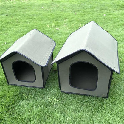 Dog Hugs Cat Waterproof Foldable Pet Shelter All Weather Outdoor Oasis Ideal For Pets In Any Conditions - Animals & Pet Supplies > Pet Supplies > Dog Supplies > Dog Houses Dog Beds