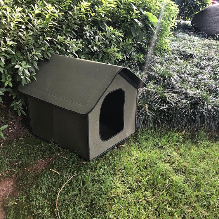The All-Weather Pet Oasis - Your Furry Friend's Outdoor Sanctuary Dog Hugs Cat