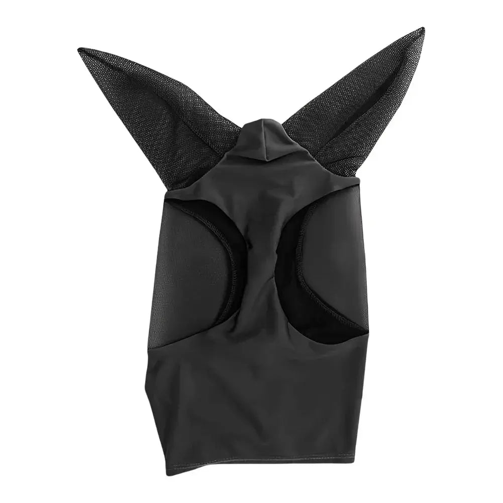 Excel Pets Mosquito Proof Horse Mask Breathable Stretch Knit Mesh Fly Mask for Horses Universal Fit Equestrian Fly Protection - Sporting Goods > Outdoor Recreation > Equestrian > Horse Care > Horse Fly Masks Equine