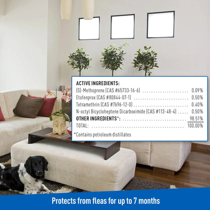 Adama Adams Plus Flea and Tick Indoor Fogger 3 Ounce Pack for Comprehensive Pest Control and Quick Room Coverage - Home & Garden > Household Supplies > Pest Control > Pesticides > Miticides cat