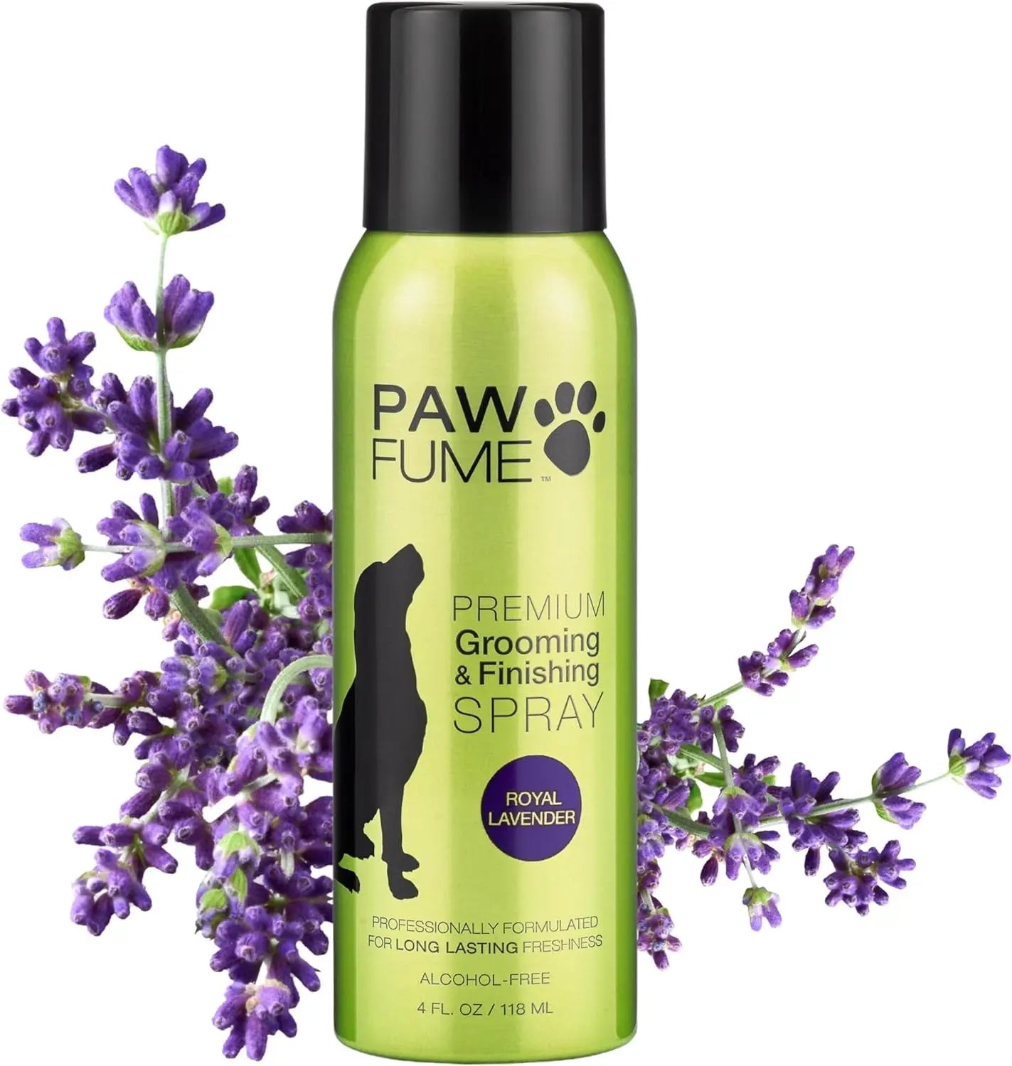 PAWFUME Detangling Dog Grooming Spray, Royal Lavender, 1-Pack – Keeps Pups Fresh All Day – Hypoallergenic, Alcohol-Free, Detangling & Moisturizing – Salon-Quality Dog Necessities for Coat & Fur Care Excel Pets