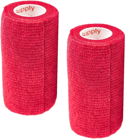 Prairie Horse Supply Bulk Pack 4 Inch Veterinary Wrap Tape Prairie Horse Self Adhesive Vet Wrap With Colorful Designs 5 Yard Roll - Animals & Pet Supplies > Pet Supplies > Pet Medical Tape & Bandages Equine