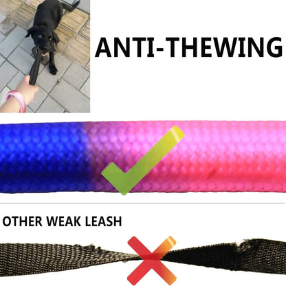 SonQueen Heavy Duty Dog Leash With Three Dog Leash Coupler No Tangle Design 360 Swivel Clasp For Dual Or Triple Dog Walking - Animals & Pet Supplies > Pet Supplies > Pet Leashes > Double Pet Leashes Dog