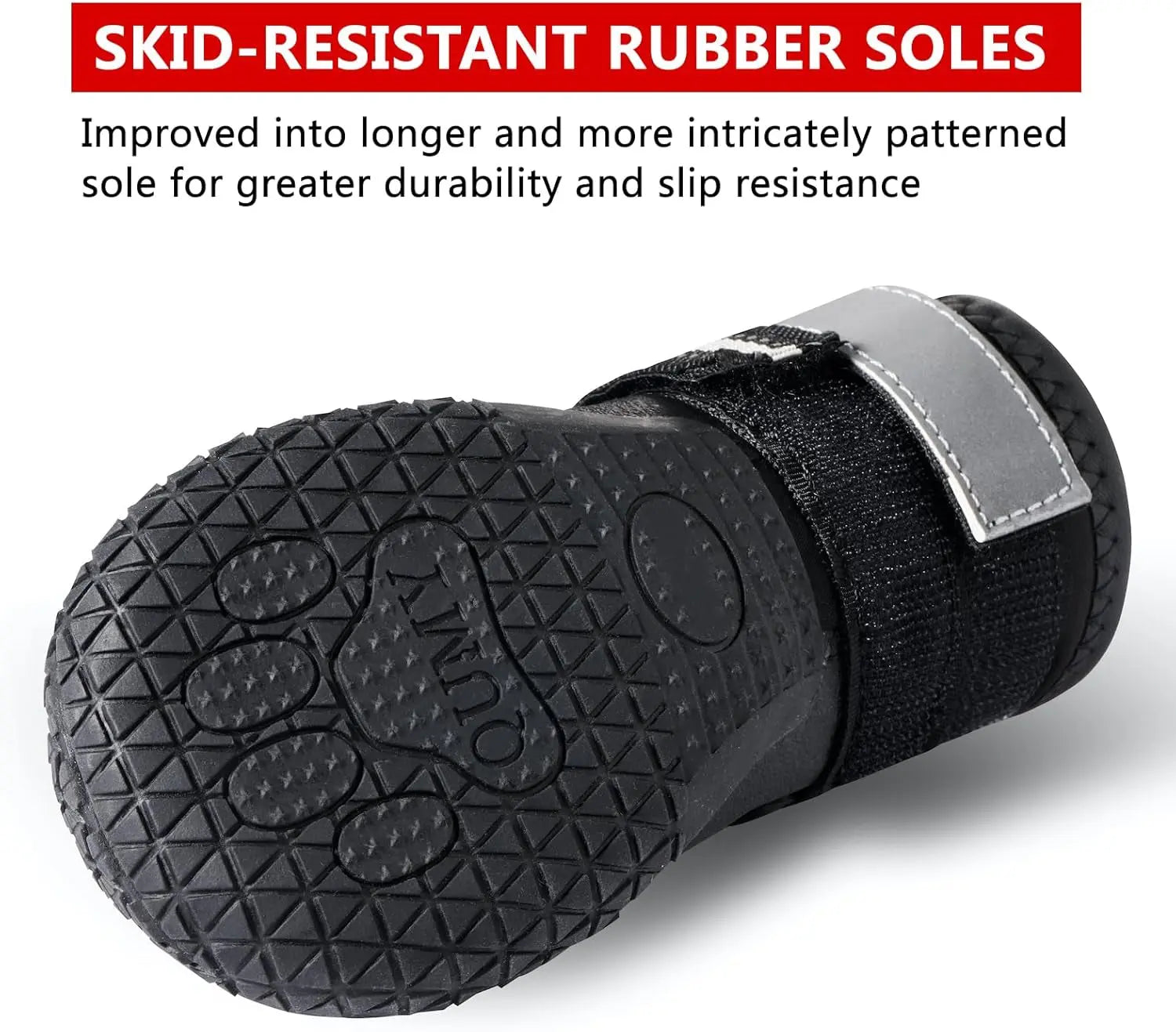 Premium QUMY Dog Shoes for Large Dogs - Versatile Boots & Paw Protectors for All Seasons QUMY