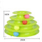 Dog Hugs Cat Interactive Cat Ball Tower Tracks Toy For Cats Multi Level Ball Track Sparks Chase Swat And Pounce Playtime - Animals & Pet Supplies > Pet Supplies > Cat Supplies > Cat Toys > Interactive Toys Cat Toys