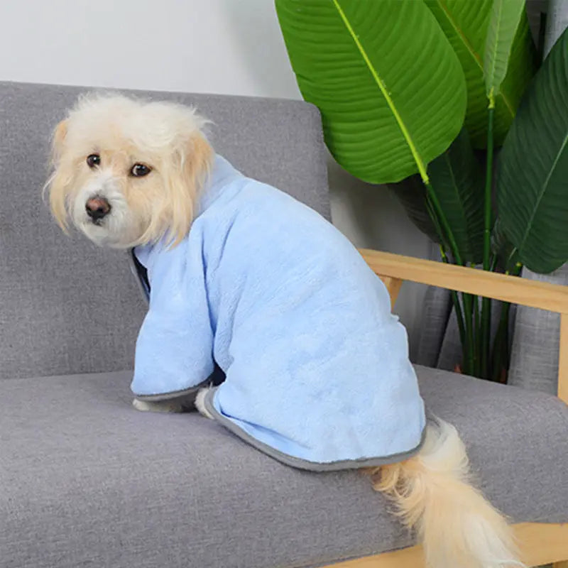 Quick-Drying Pet Towel Dog Bathrobe Pet Dog Bath Towel for Dogs and Cats Microfiber Absorbent Pet Drying Towel Pet Supplies Pet Products Excel Pets