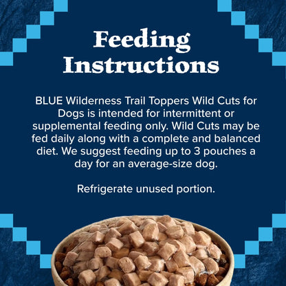Blue Buffalo Blue Buffalo Wilderness Wild Cuts Wet Dog Food Toppers Grain Free Real Chicken Or Beef For Dogs - Animals & Pet Supplies > Pet Supplies > Dog Supplies > Dog Food > Non-Prescription Dog Food Dog