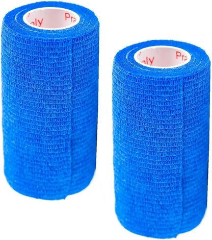 Prairie Horse Supply Bulk Pack 4 Inch Veterinary Wrap Tape Prairie Horse Self Adhesive Vet Wrap With Colorful Designs 5 Yard Roll - Animals & Pet Supplies > Pet Supplies > Pet Medical Tape & Bandages Equine
