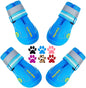 QUMY QUMY Large Dog Shoes All Season Boots For Paws Durable Paw Protectors For Hot Pavement And Trails - Animals & Pet Supplies > Pet Supplies > Pet Apparel > Pet Shoes Dog