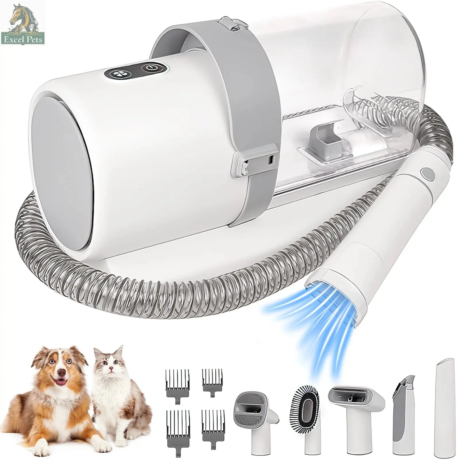 5 in 1 Pet Grooming Kit & Vacuum MJ's Pet Closet