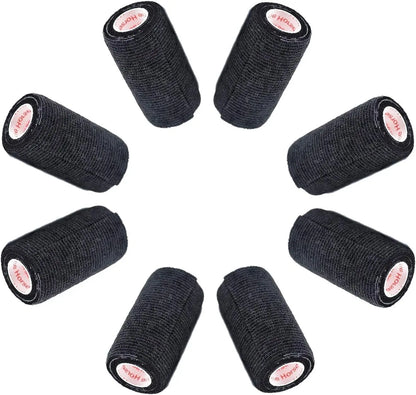 Prairie Horse Supply Bulk Pack 4 Inch Veterinary Wrap Tape Prairie Horse Self Adhesive Vet Wrap With Colorful Designs 5 Yard Roll - Animals & Pet Supplies > Pet Supplies > Pet Medical Tape & Bandages Equine