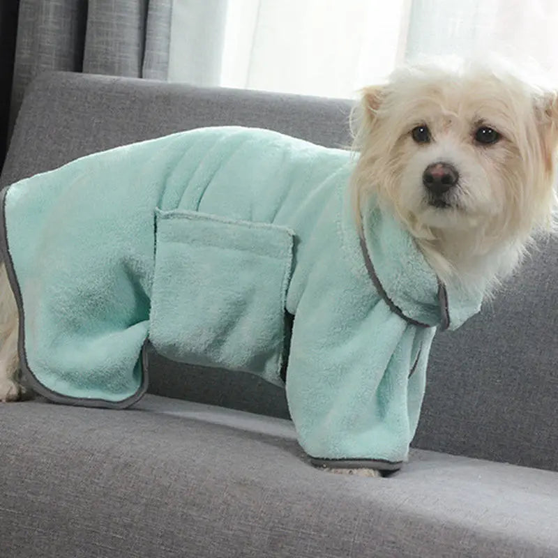 Quick-Drying Pet Towel Dog Bathrobe Pet Dog Bath Towel for Dogs and Cats Microfiber Absorbent Pet Drying Towel Pet Supplies Pet Products Excel Pets